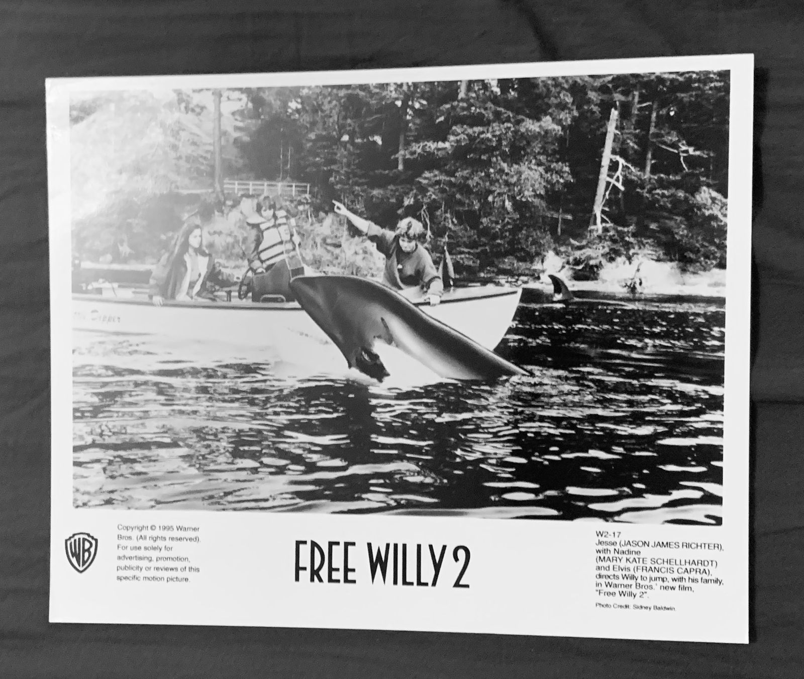 Posters & Illustrations: Foto aus Free Willy 1995 – D'occasion à Bern par Artbrokerswitzerland