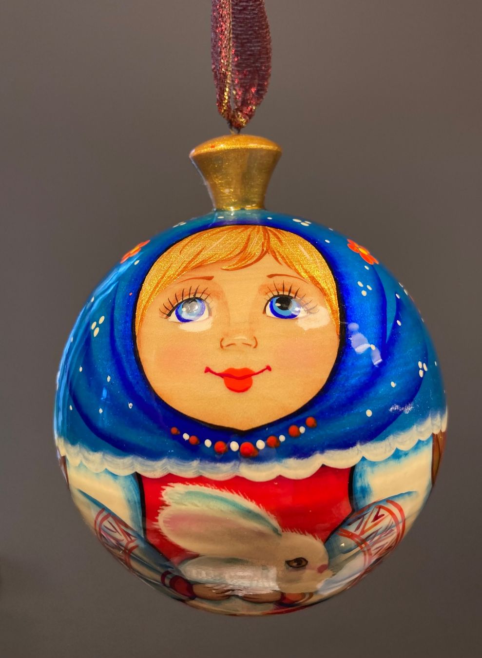 Tutte le decorazioni: Weihnachtskugel handbemalt – Usato da Winterthur venduto da silen