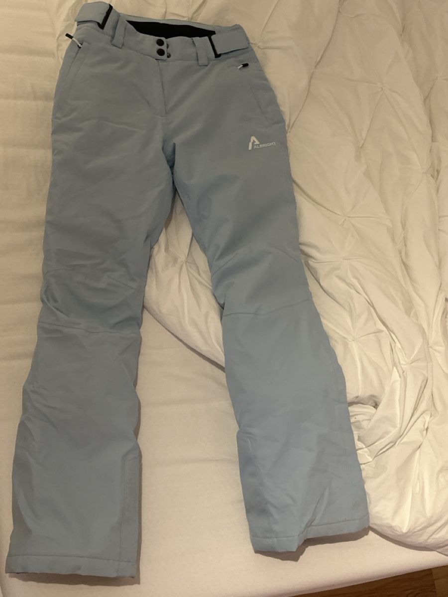 Albright Hosen: Schneehose hellblau Grösse 34 Albright gebraucht – Gebraucht aus Hombrechtikon von leo_vb9d