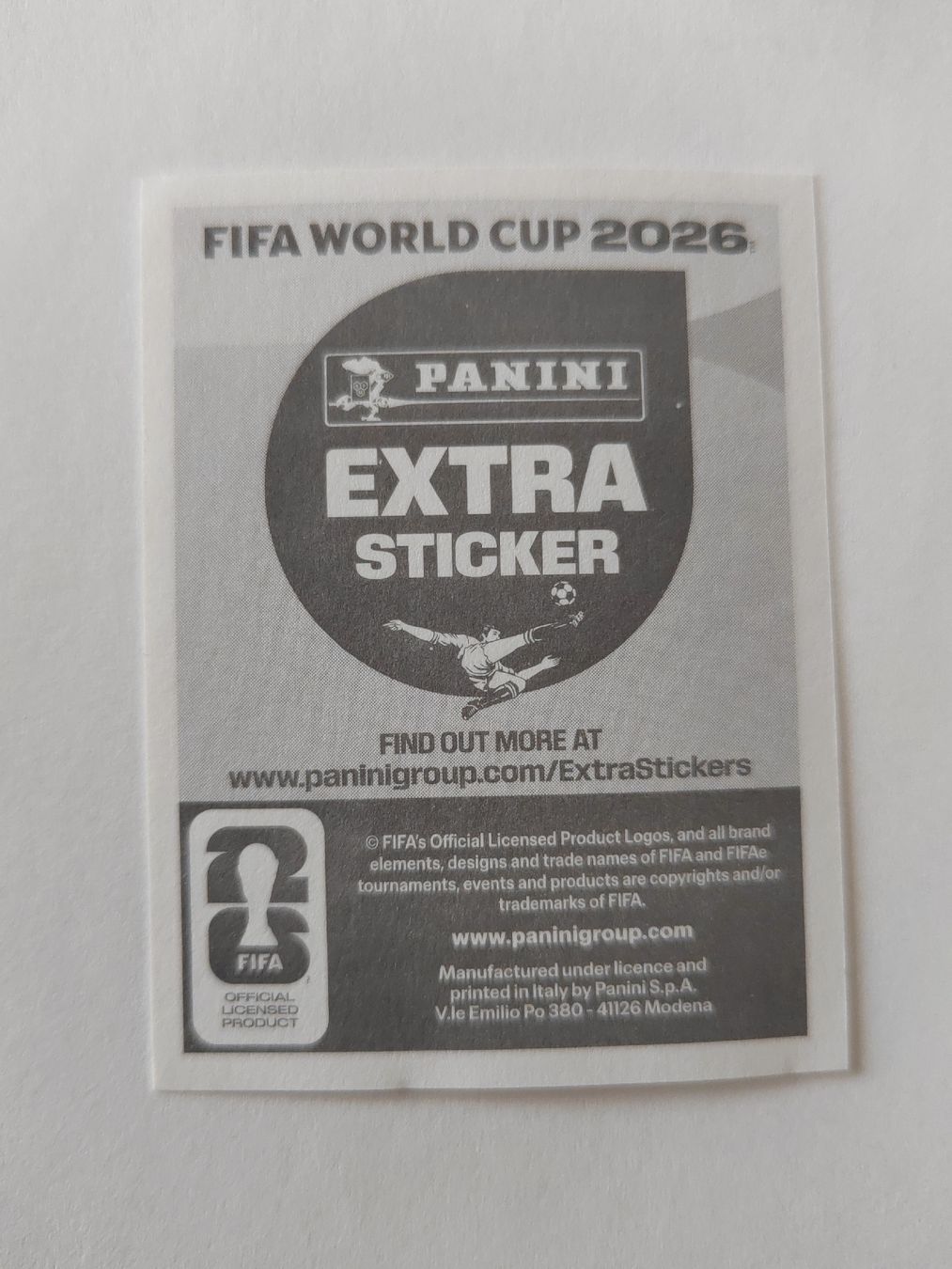 Aufkleber: Vinicius Junior Extra Sticker Gold – Neu (gemäss Beschreibung) aus Vaduz von Ramar 1