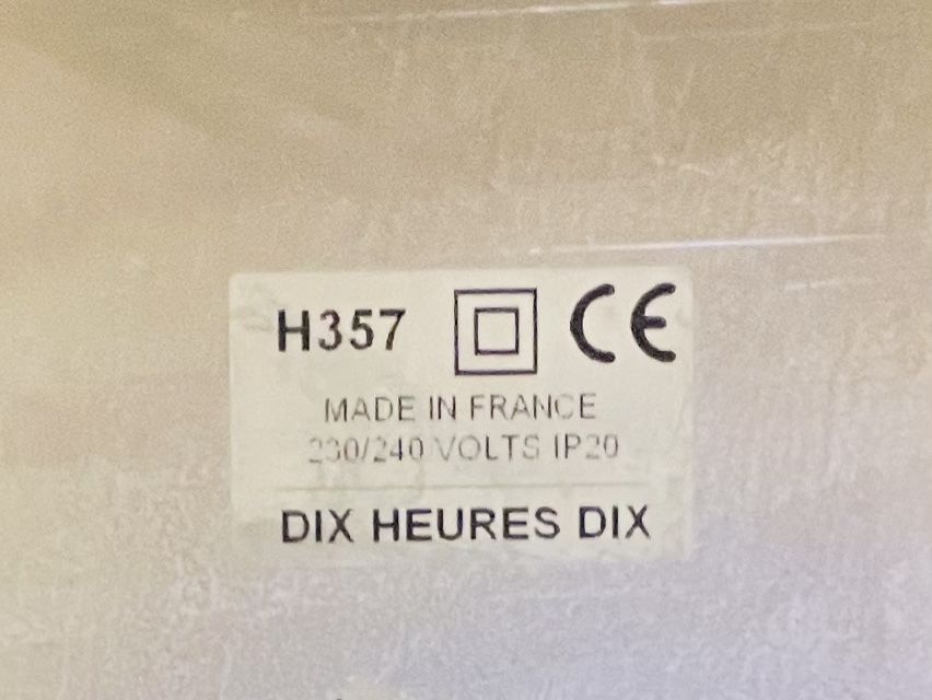 Lampen: Dix Heures Dix – Gebraucht aus Niedergösgen von Li-Li-Mo 5