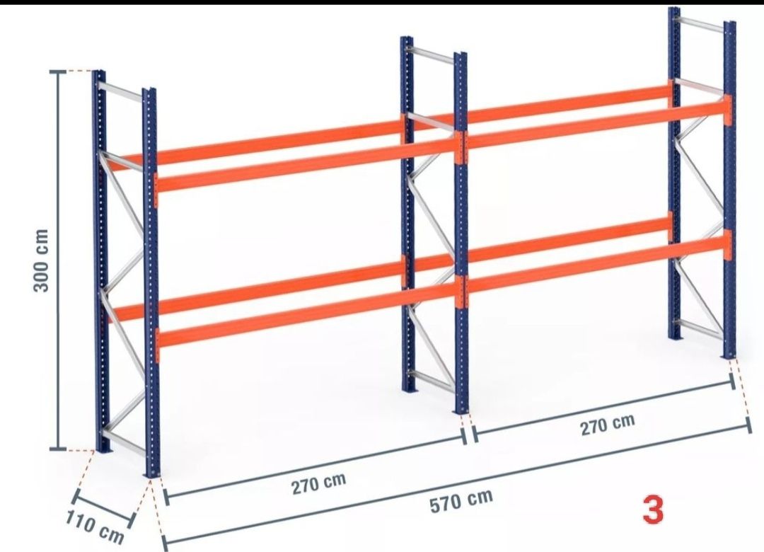 Regale: Étagère à palettes 570cm – Gebraucht aus Ecublens FR von vdougoud 4