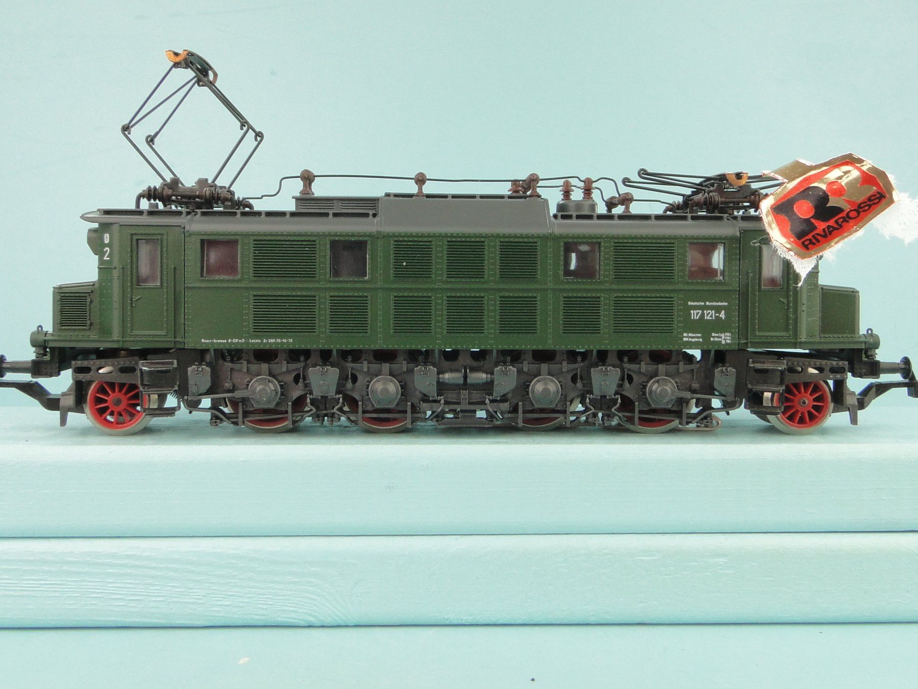 Rivarossi Modellini di ferrovie: Rivarossi H0 1340 DB E 117, neuwertig, AC – Usato da Bülach venduto da cann11 4