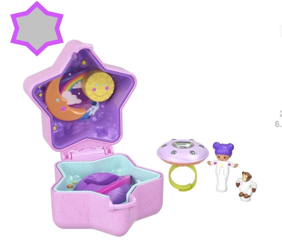 Polly Pocket Spielzeuge: Polly Pocket Keepsake Collection Stardream Ring Set – Neu und originalverpackt aus winterthur von Romabier1
