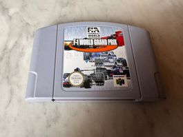 F1 WORLD GRAND PRIX SPIEL FÜR NINTENDO 64