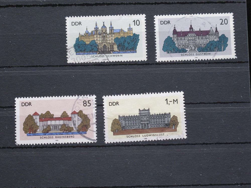 DDR 1986 Schlösser gest. | Kaufen auf Ricardo
