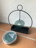 Mückenabwehr - Citronella Duftspiralen mit schöner Halterung