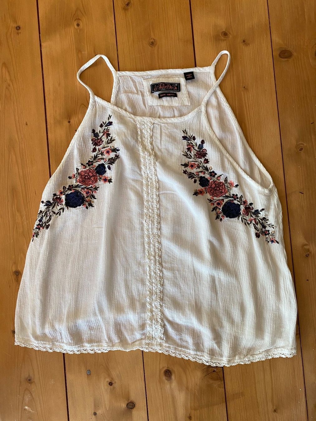 Superdry Top: SUPERDRY besticktes Trägertop (NEU) – Nuovo (secondo la descrizione) da Effingen venduto da Daizyy 6