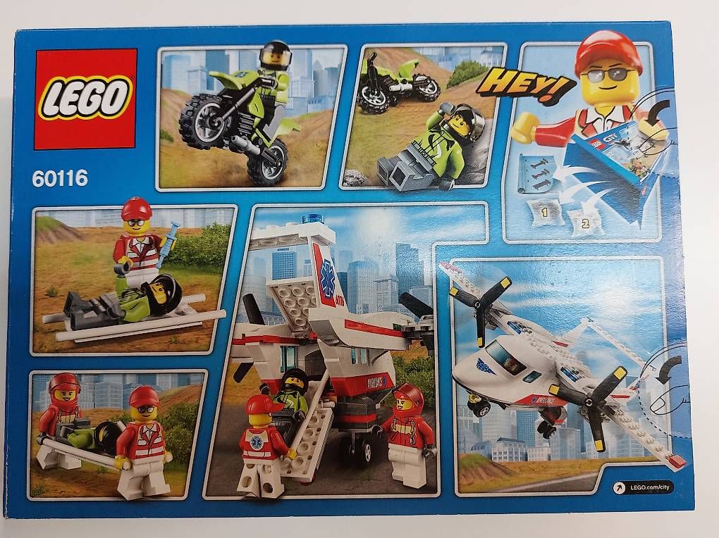 Lego Kit di costruzioni: Lego 60116 Rettungsflugzeug – Nuovo e nell'imballaggio originale da Eggersriet venduto da monibenz79 1