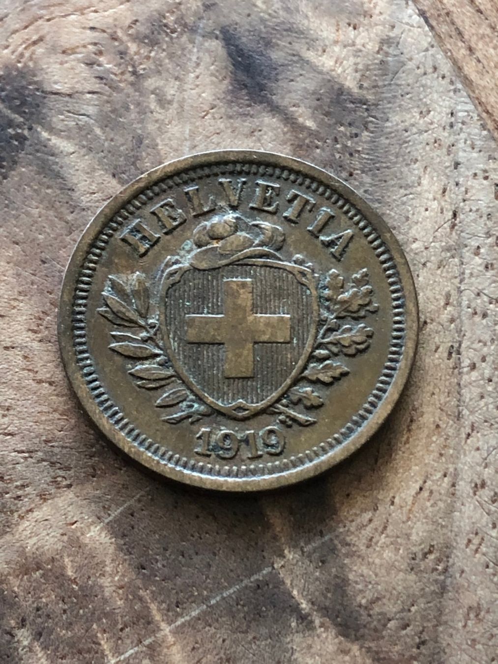 Tutti le monete: 1 Rp. 1919 – Usato da Schötz venduto da Odpa