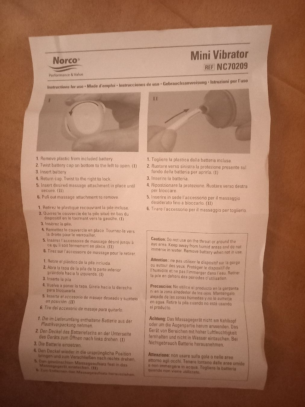 Dispositivi per massaggi: Mini Vibrator – Nuovo (secondo la descrizione) da NIEDERBUCHSITEN venduto da jut_lpv5 8