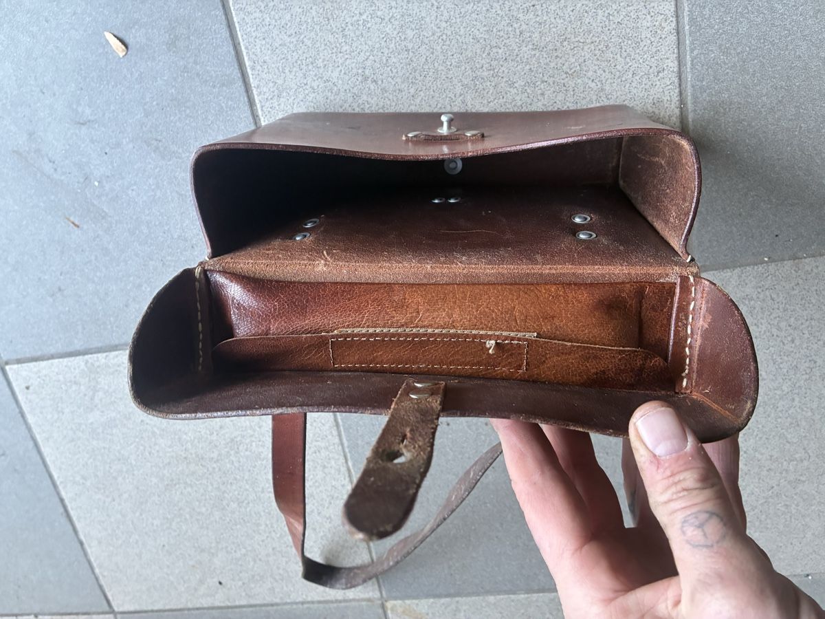 Schweizer Armee Borse: Vintage Schweizer Armee Ledertasche – Usato da Wollerau venduto da mafiale89 1