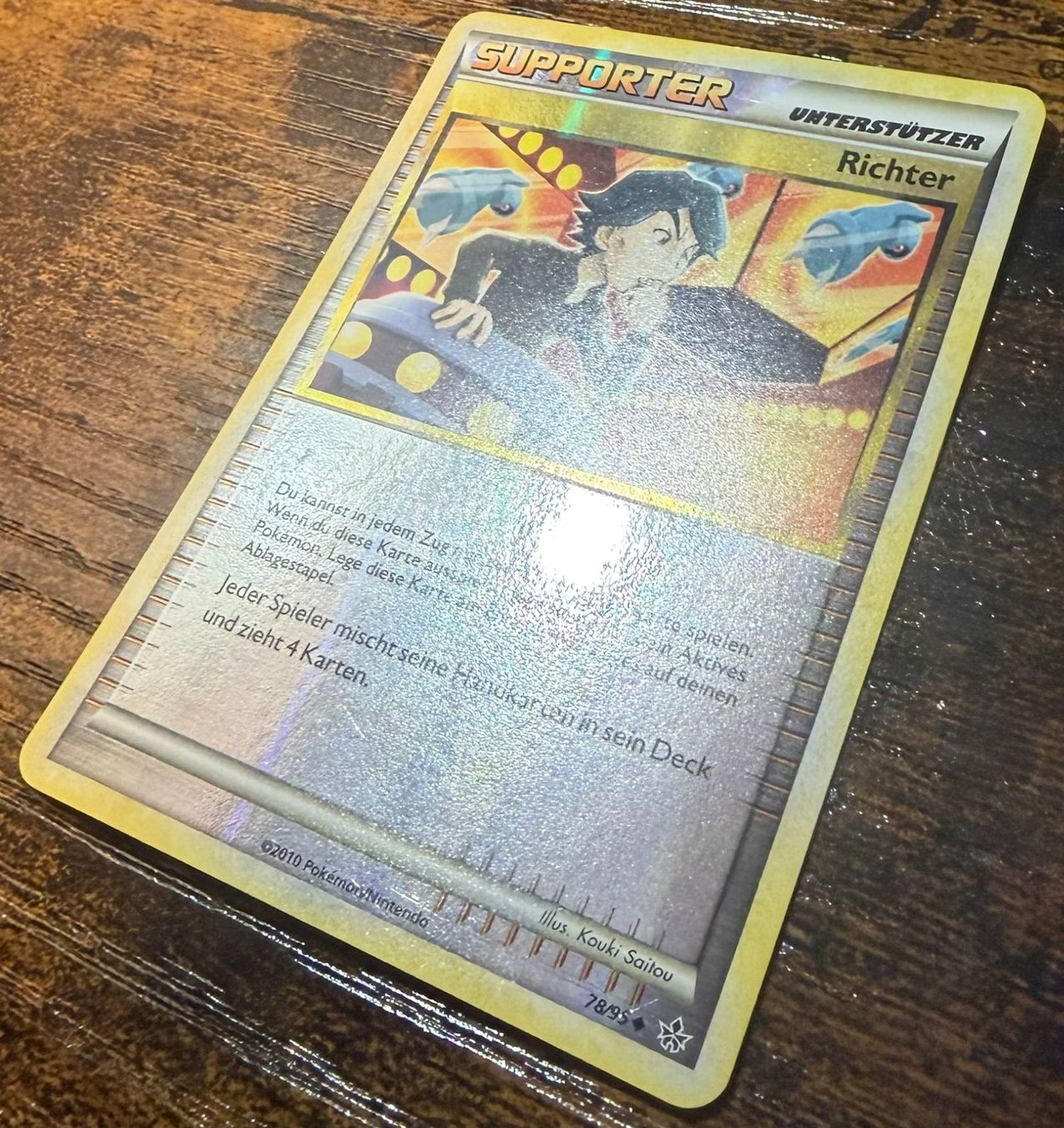 Pokémon Carte collezionabili: Richter Reverse Holo 78 – Usato da Zürich venduto da PEACECOCOON 1
