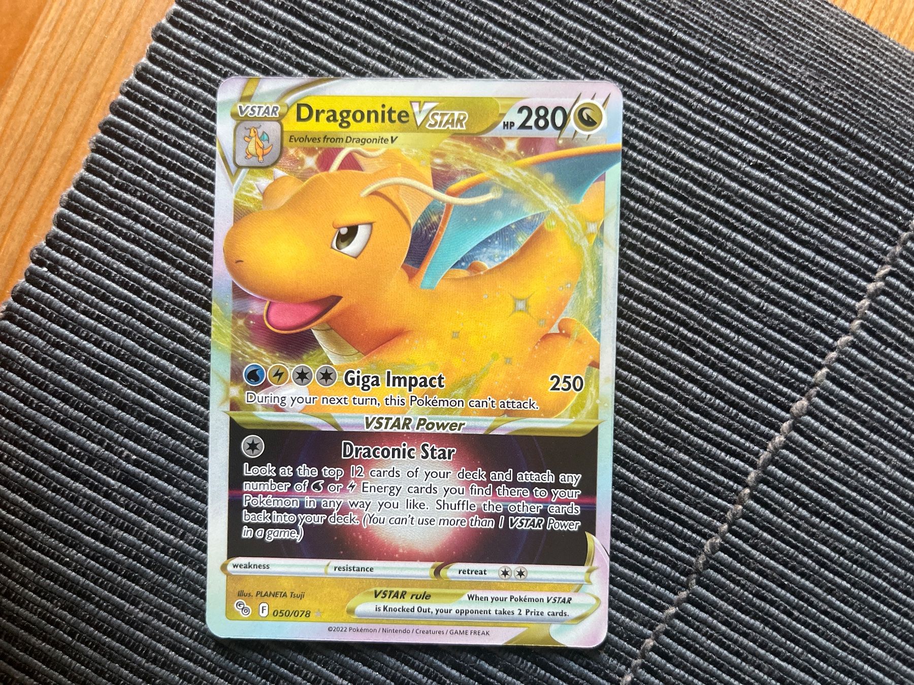 Pokémon Sammelbilder & Trading cards: Pokemon Go Dragonite VStar near Mint – Neu (gemäss Beschreibung) aus Wabern von Collectfun