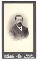 Fotografie E. Oetiker, Wald, Bahnhofstra