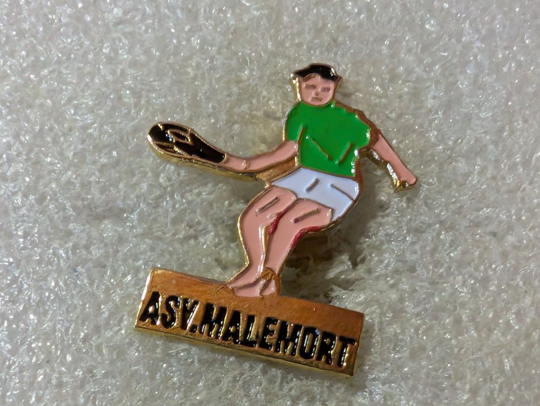 Plaketten & Abzeichen: Ansteckpin 189: ASV Malemort – Gebraucht aus Oppligen von Pin-Fall-Shop
