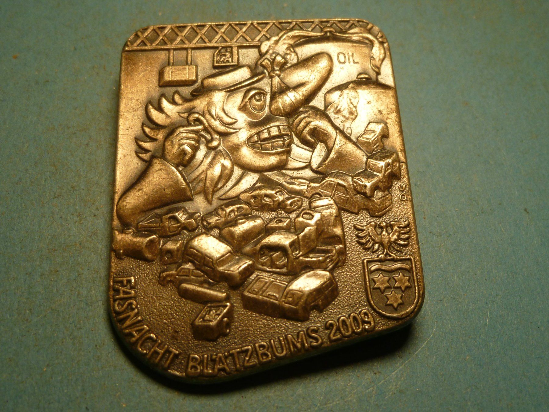 Placchette & Badge: BLÄTZBUMS 2009 SILBER – Usato da Ried (Muotathal) venduto da Mandarin02