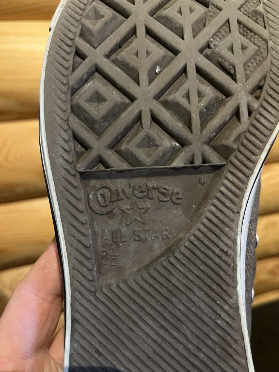 Converse Scarpe da uomo: Chucks, Converse All Stars, Grau, Grösse 8.5 – Usato da Wittenwil venduto da Pauli_F 2