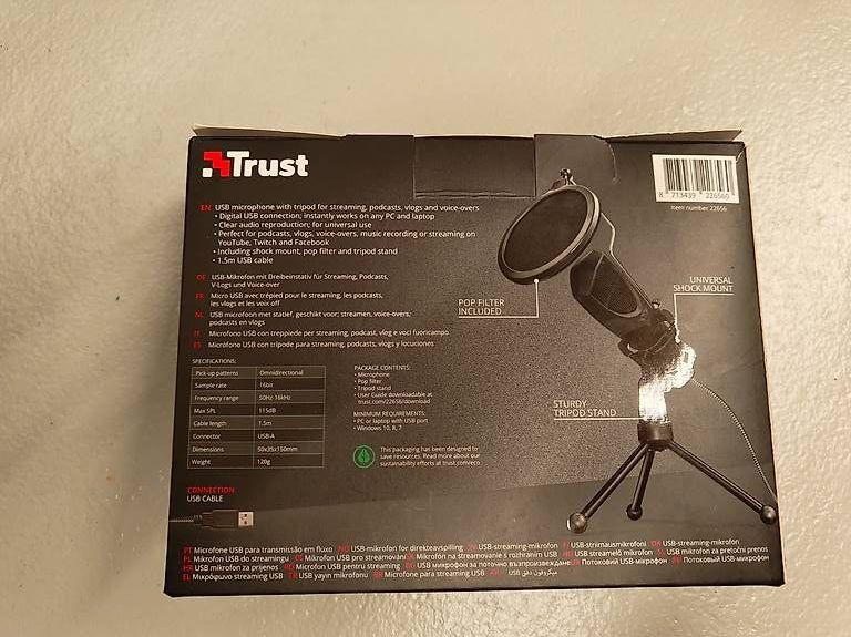 Trust Microphones: Trust GXT 232 Mantis USB Streaming/Gaming Mikrofon – D'occasion à Gelterkinden par kau_nt7b 1
