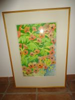 Aquarell. Blumenmotiv.