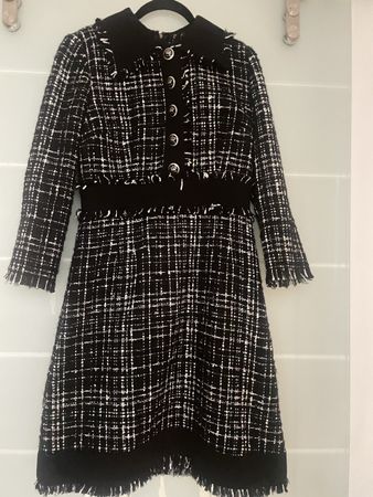 Dolce Gabbana Kleid S/W Gr IT 44