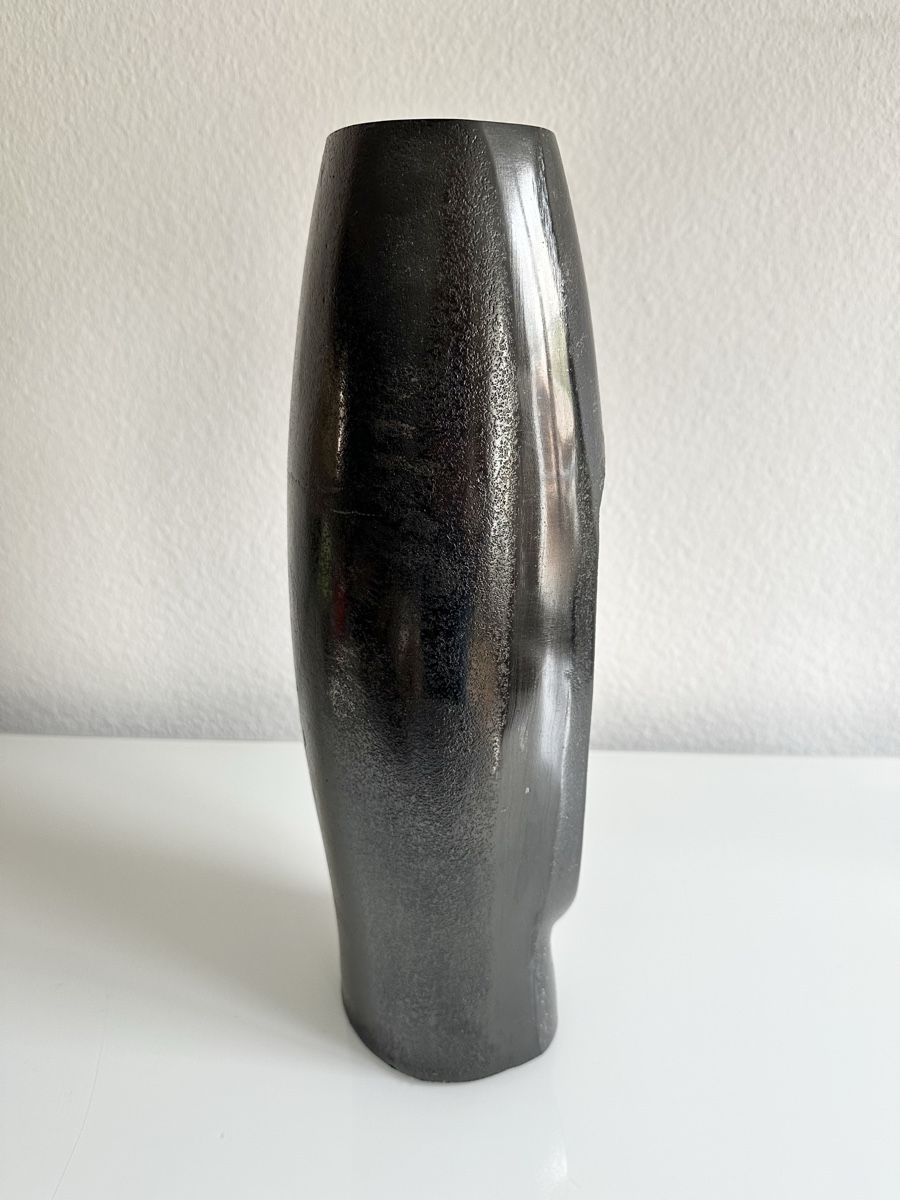 Vasen & Gefässe: Deko-Vase / Skulptur in Metalloptik – Neu (gemäss Beschreibung) aus Bern von Fraeuleinhonig 7