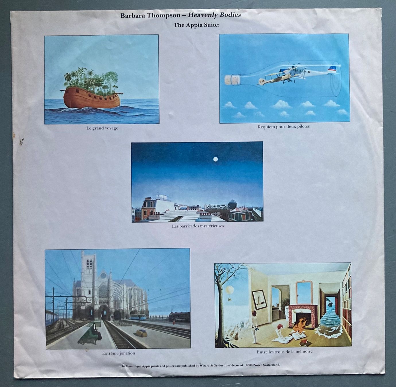 Dischi in vinile: BARBARA THOMPSON - HEAVENLY BODIES – Usato da Poliez-Pittet venduto da Newtown-Records 2