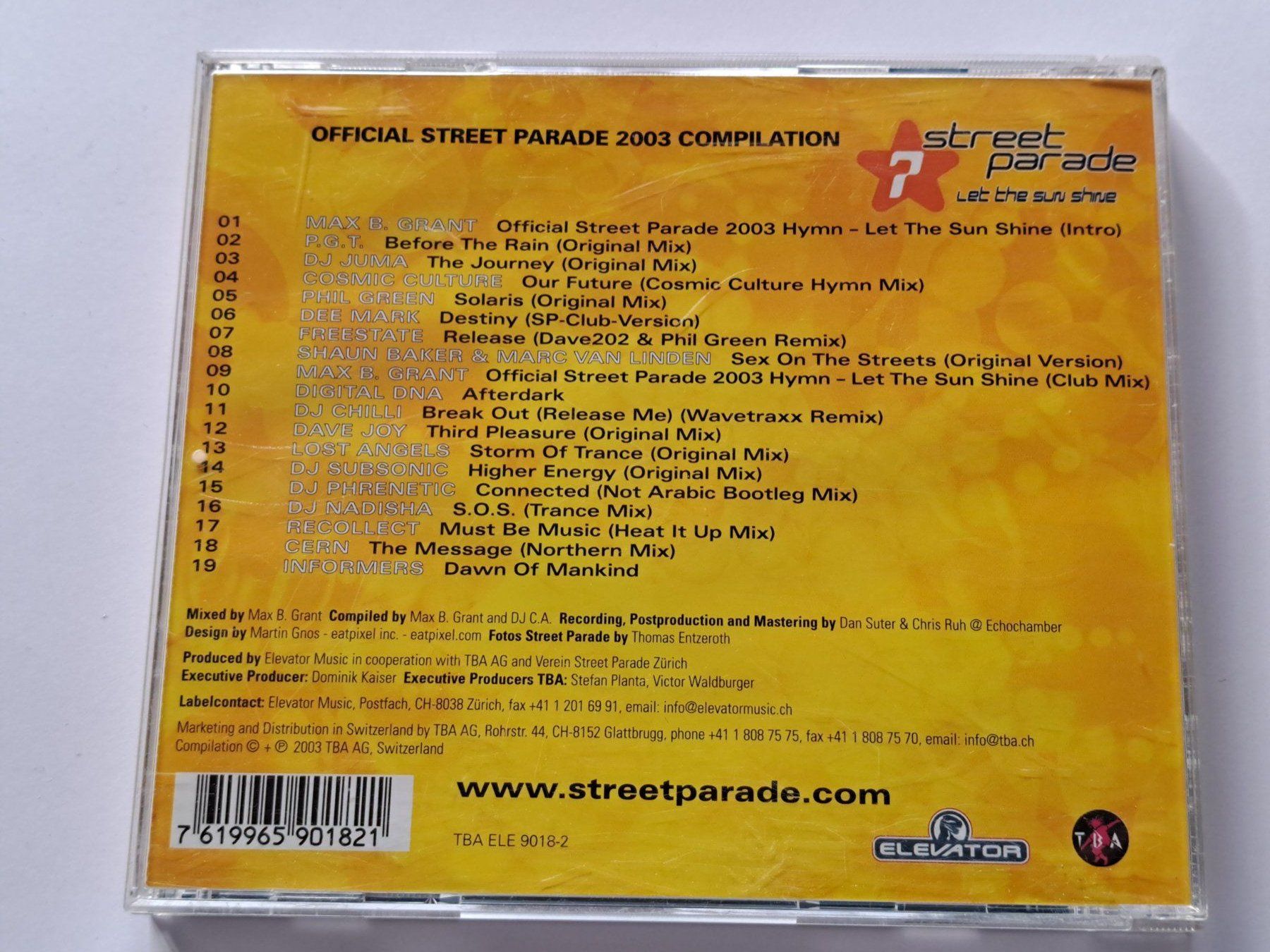 CD: CD Street Parade - Max B. Grant – Usato da Pully venduto da bro_n52j 1