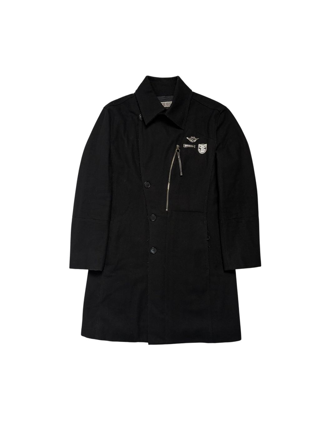 Manteaux: Dirk Bikkembergs Zip Pin Wool Coat – D'occasion à Thierachern par n.webl
