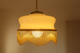 Alte Deckenlampe Art Déco