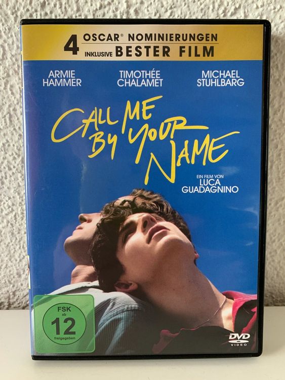 Call me by your Name DVD Kaufen auf Ricardo