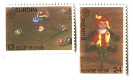 Briefmarken "Spielzeuge". Belgien.