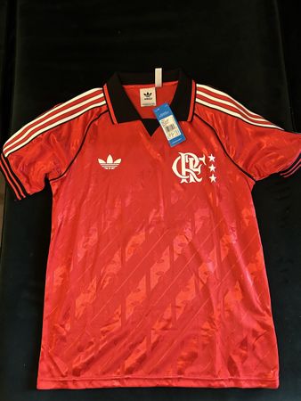 Zico 10 Flamengo Jersey - Adidas Football Shirt - Size M.