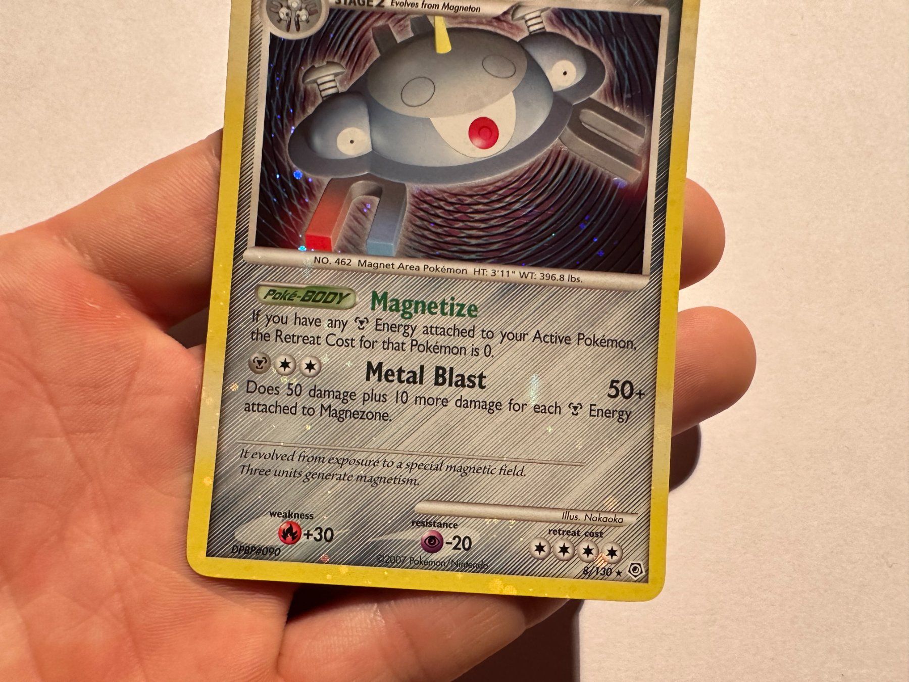 Pokémon Sammelbilder & Trading cards: Magnezone holo bleed Diamond & Pearl Base EN – Gebraucht aus Hagendorn von Pokecollectorch 5