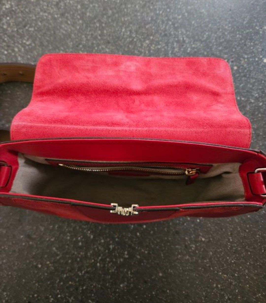 Massimo Dutti Borse da donna: Handtasche in Rot Massimo Dutti – Nuovo (secondo la descrizione) da Ormalingen venduto da nomolnoi 3