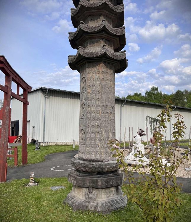Buddha Tempel Pagode 8m groß Naturstein Tibet China Garten Kaufen auf