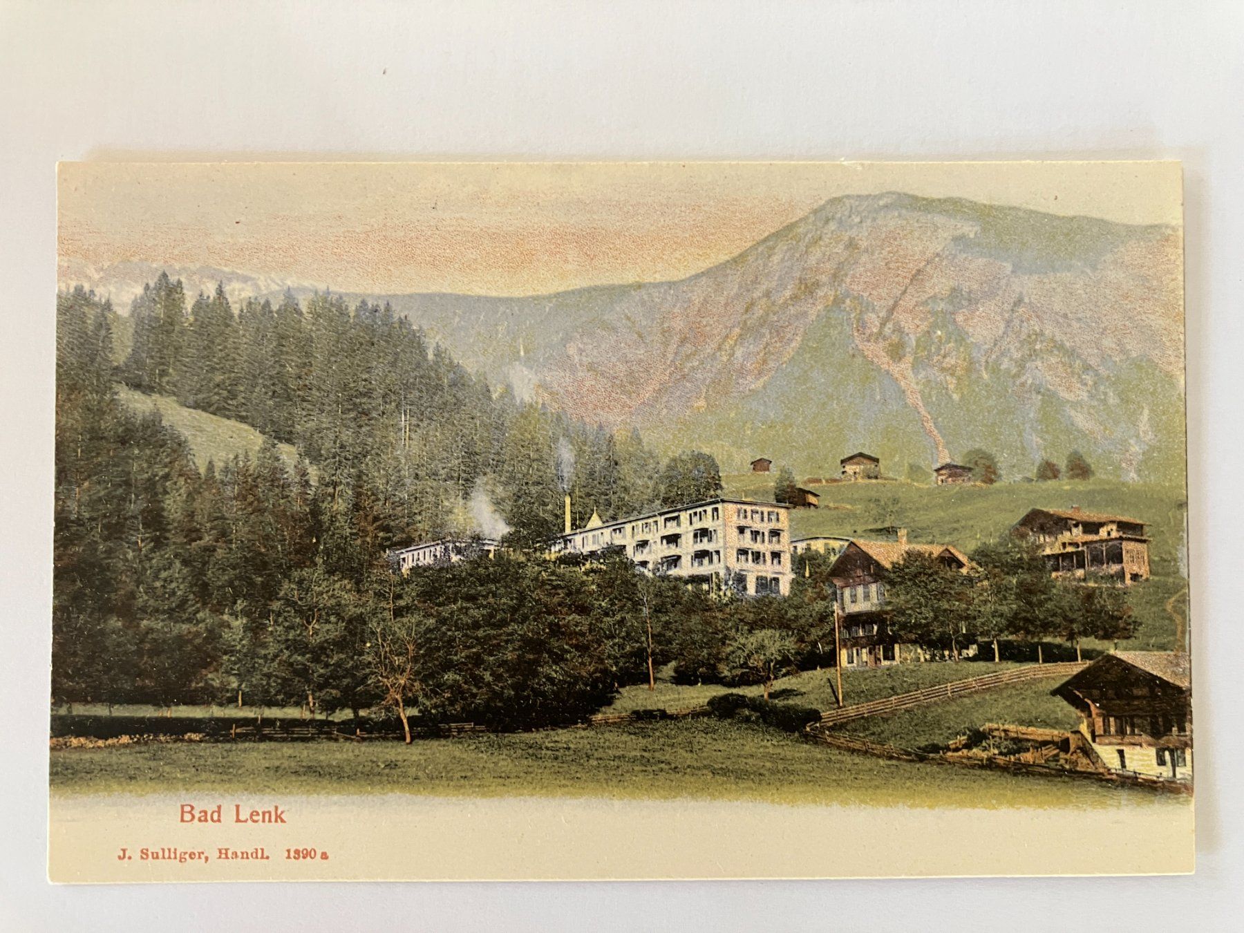 Cartoline postali: Postkarte von Lenk, Bad Lenk – Nuovo (secondo la descrizione) da Lenk im Simmental venduto da Jrg7410