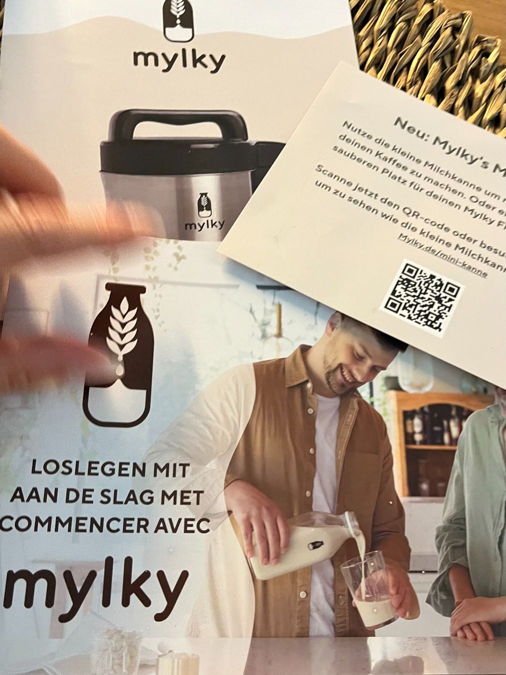 Mylky Pflanzendrink-Maker inkl. Mylky Mini Kanne - fast neu (Gebraucht ...