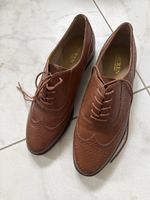 Braune Lederschuhe von Ralph Lauren, Grösse 39, Top!