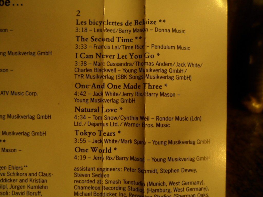 Musicassette: ENGELBERT    In Liebe – Usato da Langnau i. E. venduto da gf2_29jt 2
