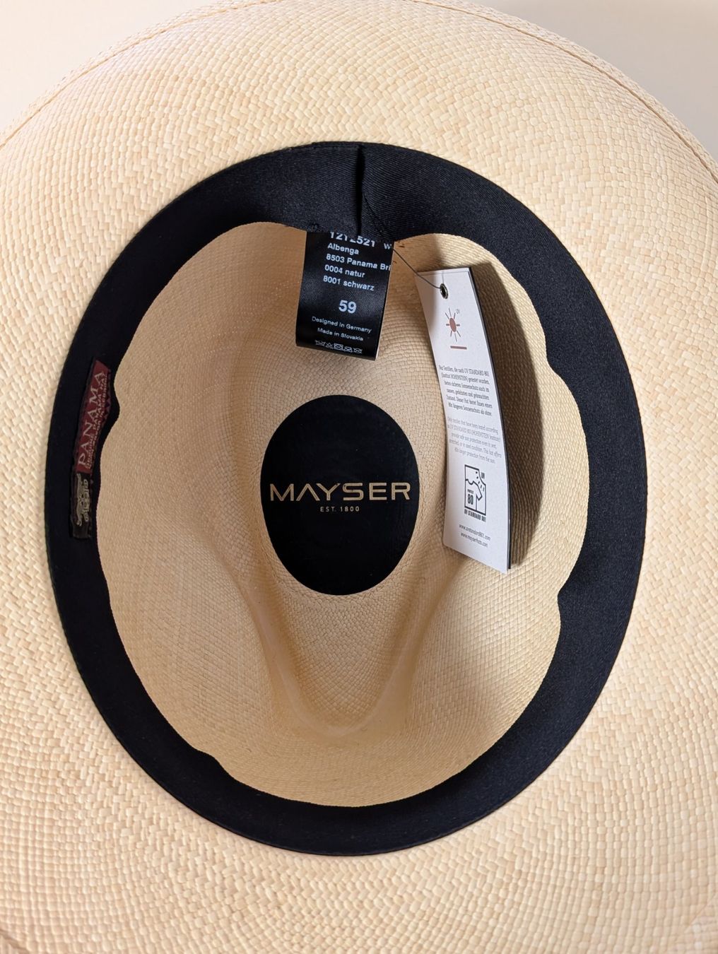 Copricapi, berretti & cappellini: MAYSER Bogarthut Panama – Nuovo (secondo la descrizione) da Zürich venduto da Good_old_days 2