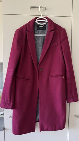 Ladies Coat, Wine Color