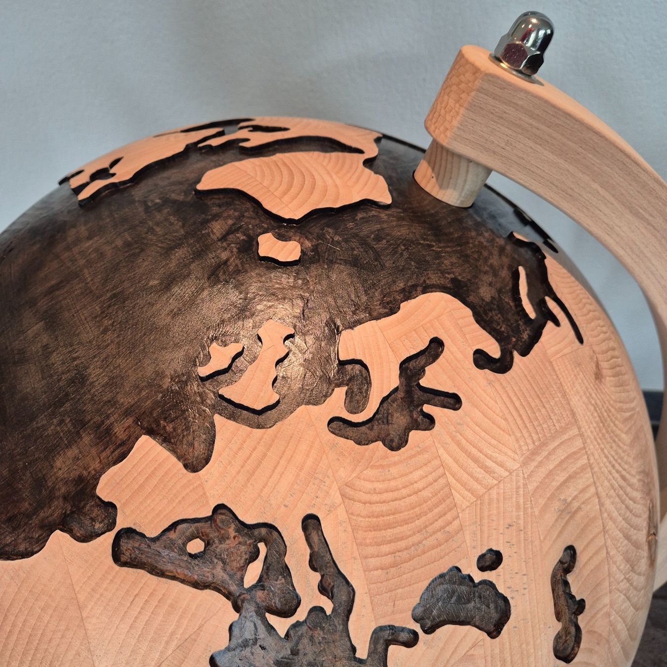 Sonstige Dekorationen & Accessoires: Weltkugel (Globus), Ø 60 cm – Neu (gemäss Beschreibung) aus Ottenbach von WoodGallery 3
