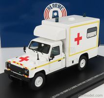 Land Rover Defender 130 Ambulance 1986 weiss / Decor   1:43