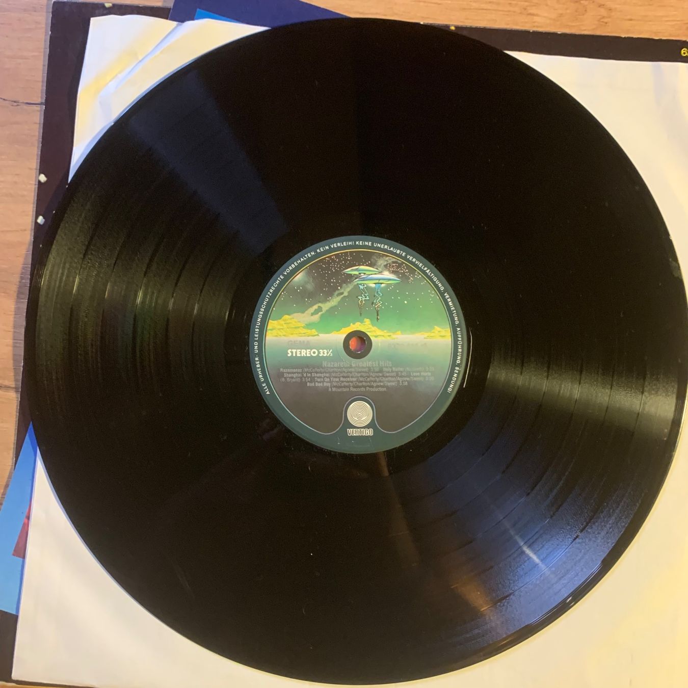 Dischi in vinile: NAZARETH - GREATEST HITS...COMPIL GER...VG+/VG+ – Usato da Gals venduto da Diskopat 3