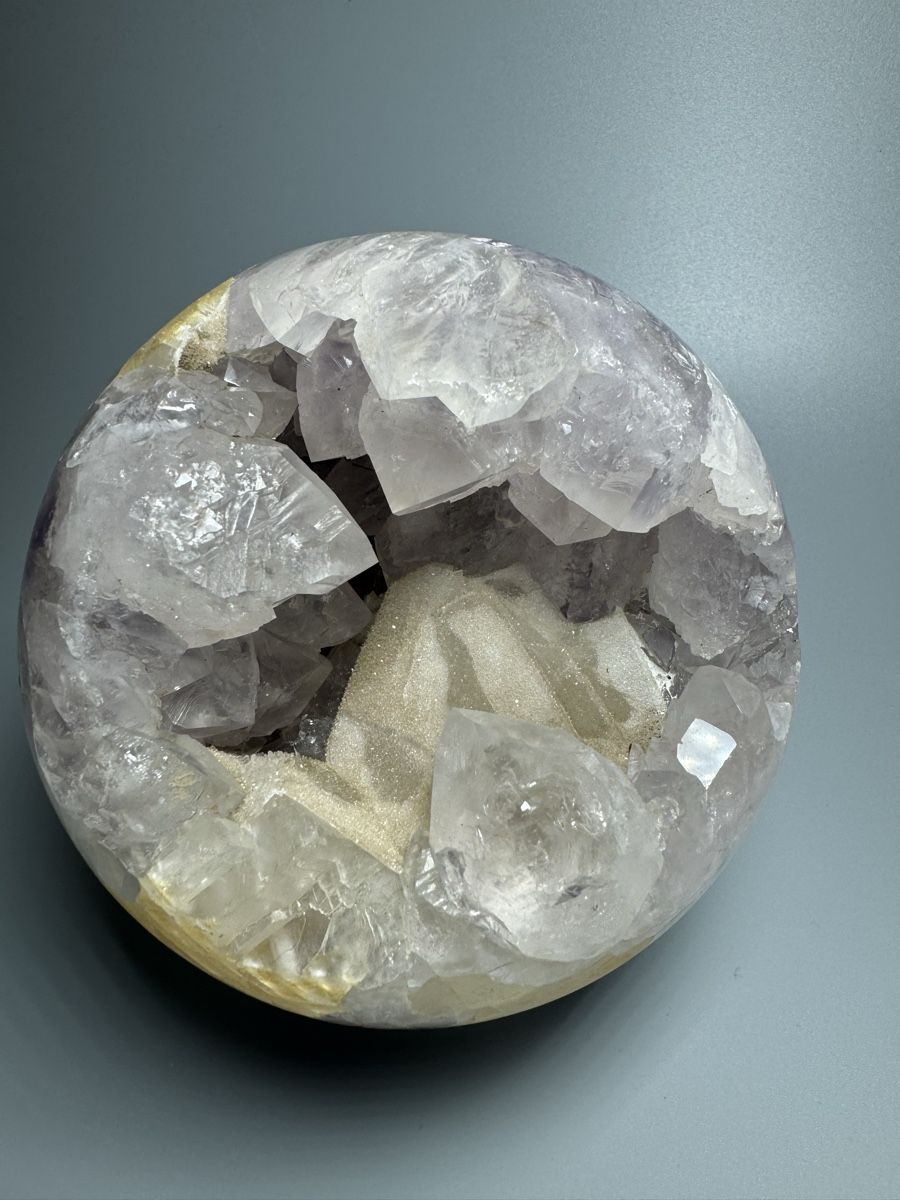 Pietre preziose: Amethyst Kugel 2.5kg, 12.5cm – Nuovo e nell'imballaggio originale da Zürich venduto da unique2010 5