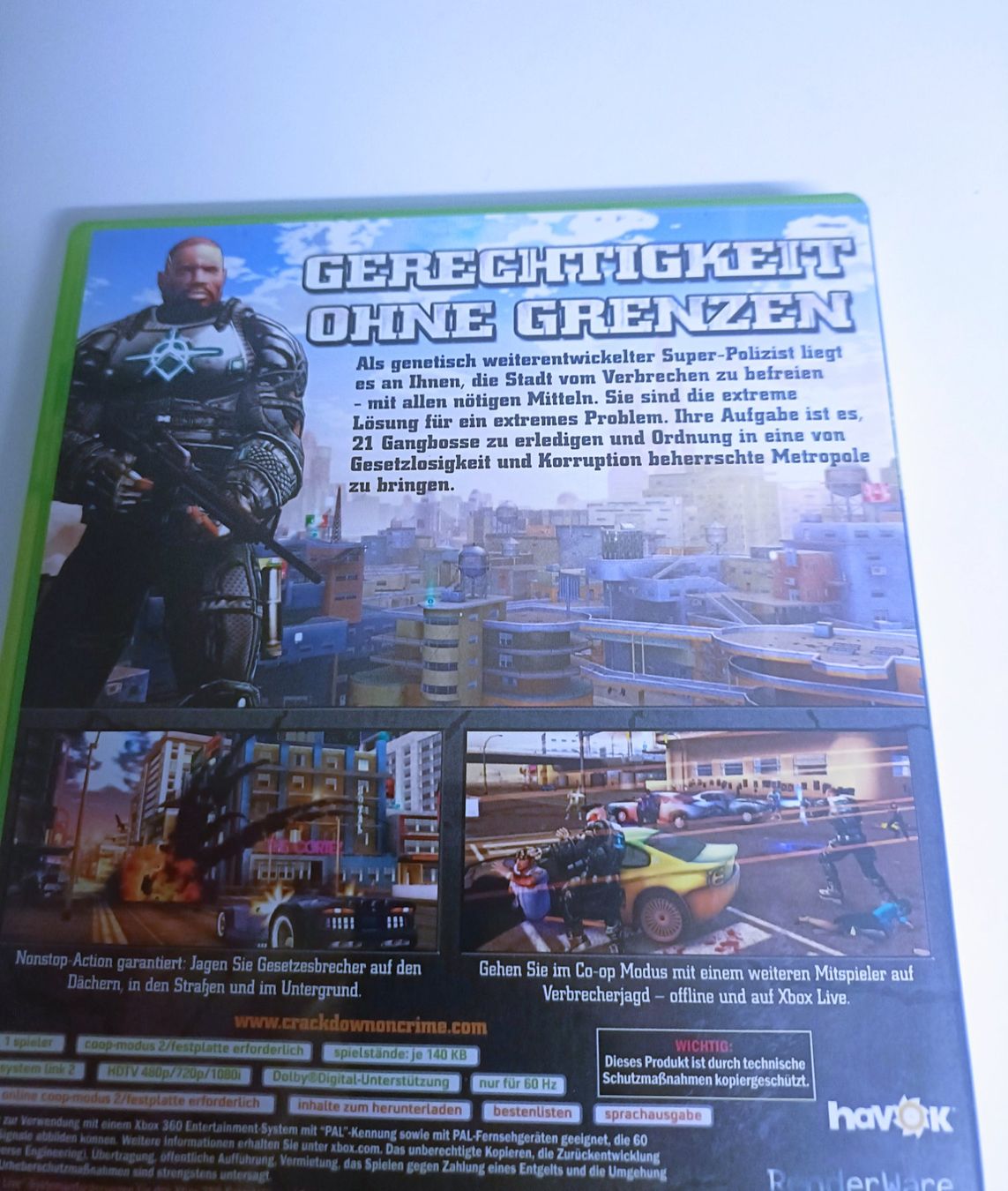 Microsoft Spiele: Crackdown | XBOX 360 – Gebraucht aus Köniz von Gamecollect 1