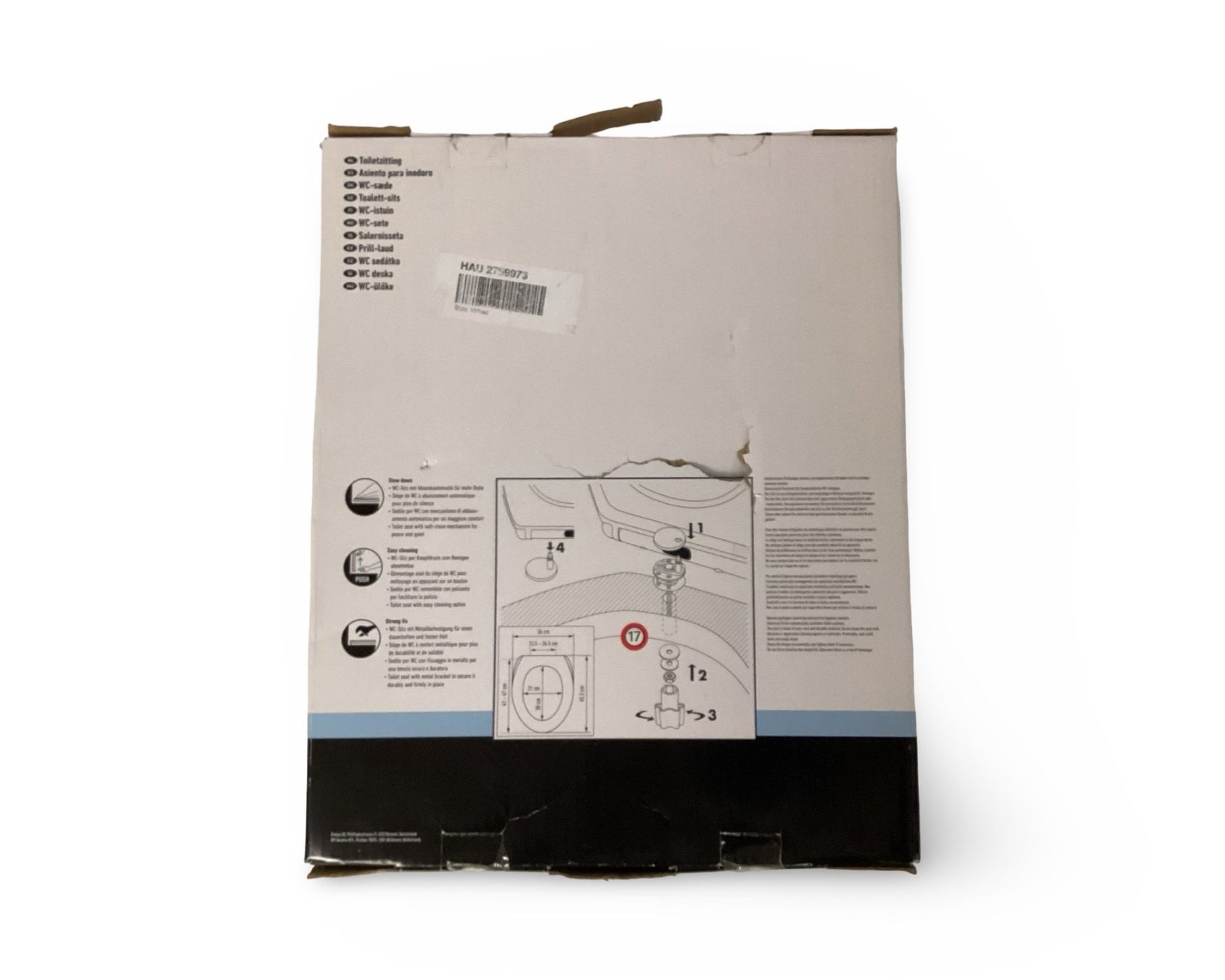 WC: DIAQUA WC-Sitz Rouen – Neu und originalverpackt aus Zürich von Restwert_Zuerich 1