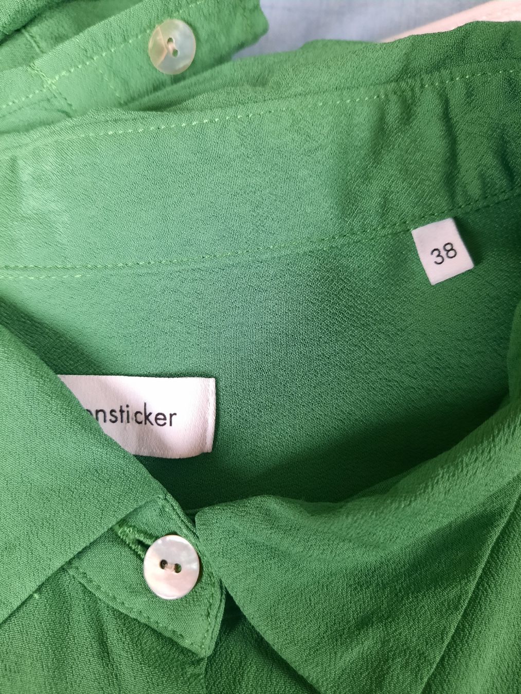 Blusen: Seidensticker Bluse, Grösse 38, Grün – Gebraucht aus Melchnau von adelboden01 3