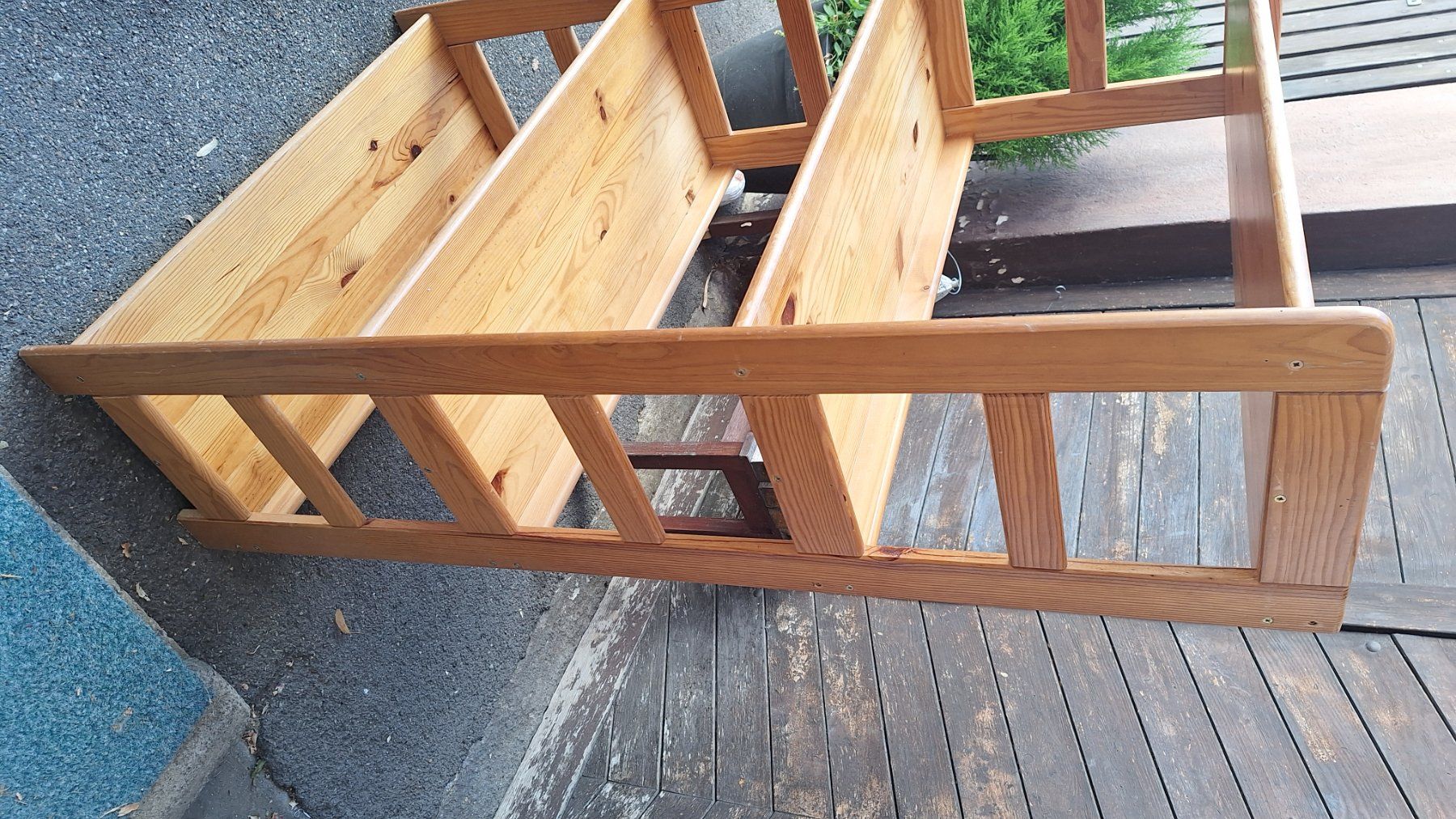 Scaffali: Vintage Holz - Regal  127cm hpch – Usato da Dornach venduto da majo8689 7